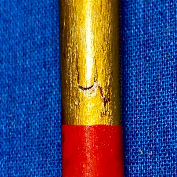 VNTG HANDMADE RUSSIAN WOODEN SPOON LADLE KHOKHLOMA STYLE - Picture 5 of 5